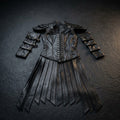 Midnight Lace-up Leather Coreset