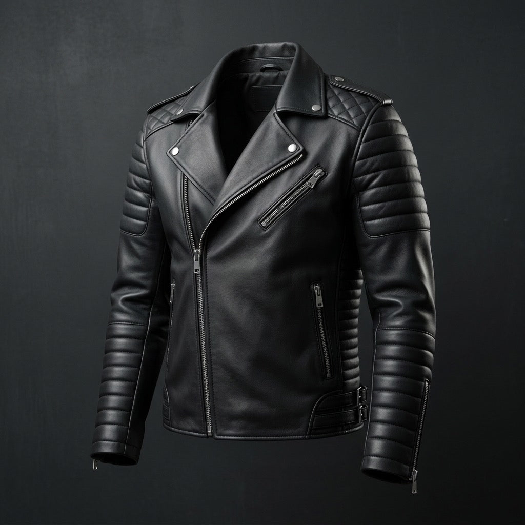 Urban Rider Quilted Biker Jacket