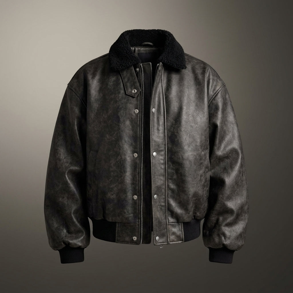 Heritage Shearling Leather Jacket