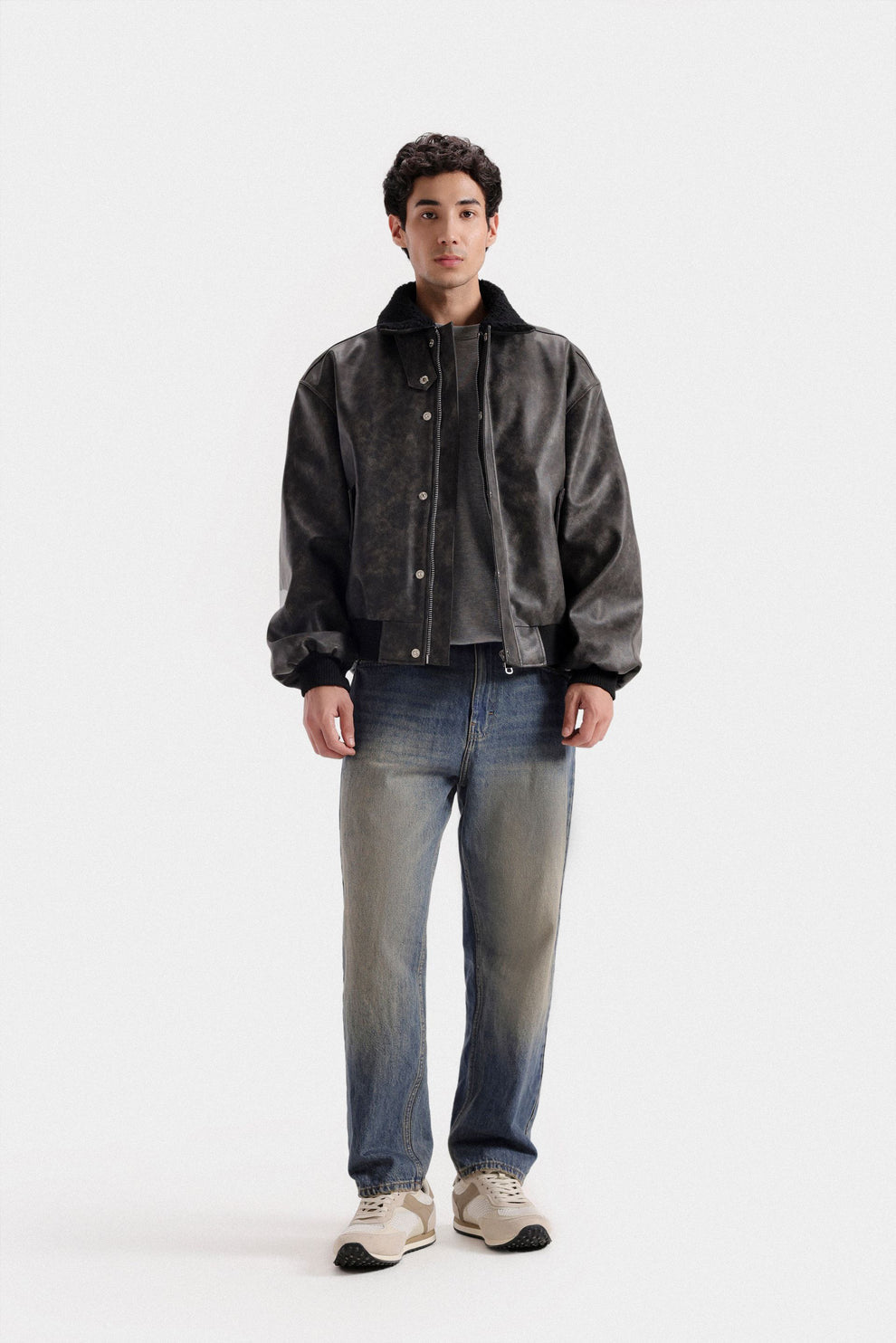 Heritage Shearling Leather Jacket