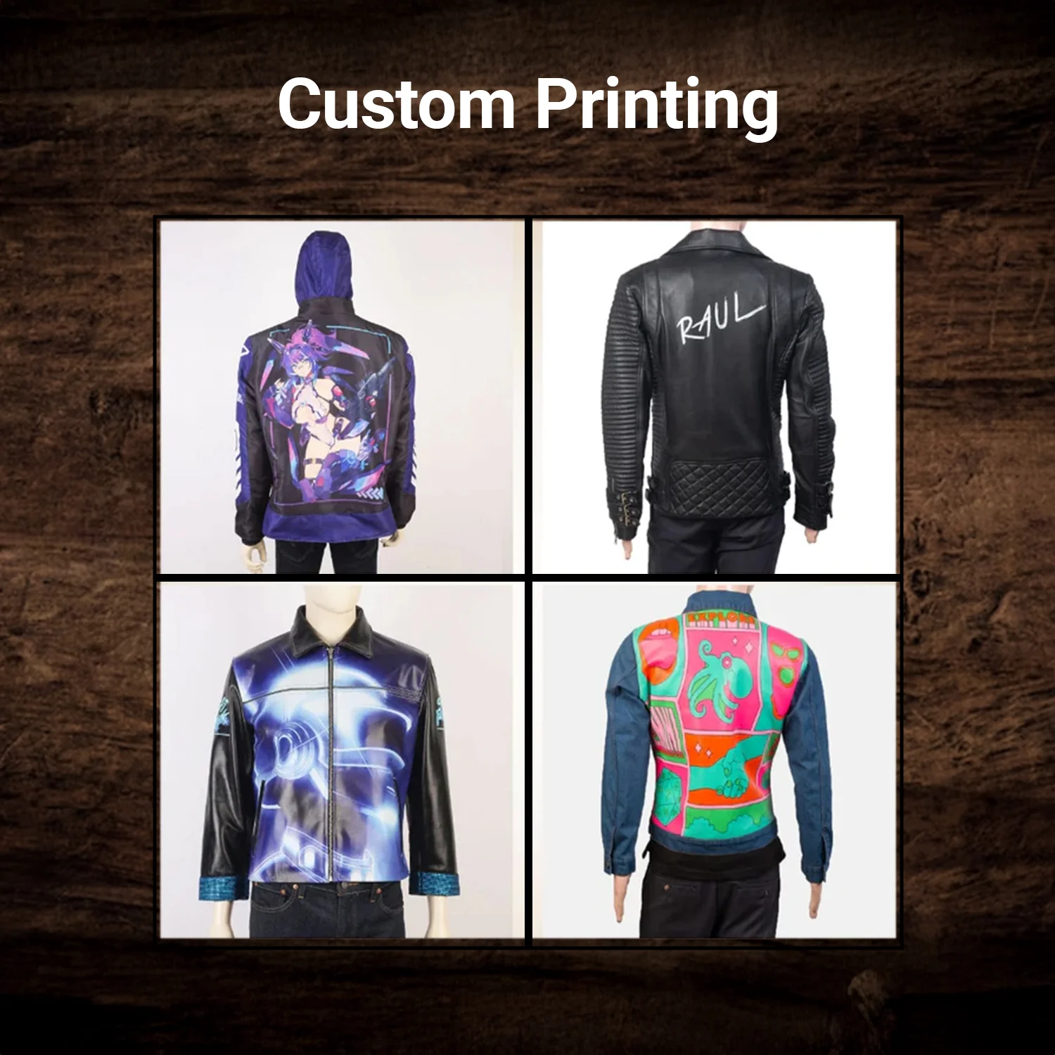 Custom Leather Rider Jacket