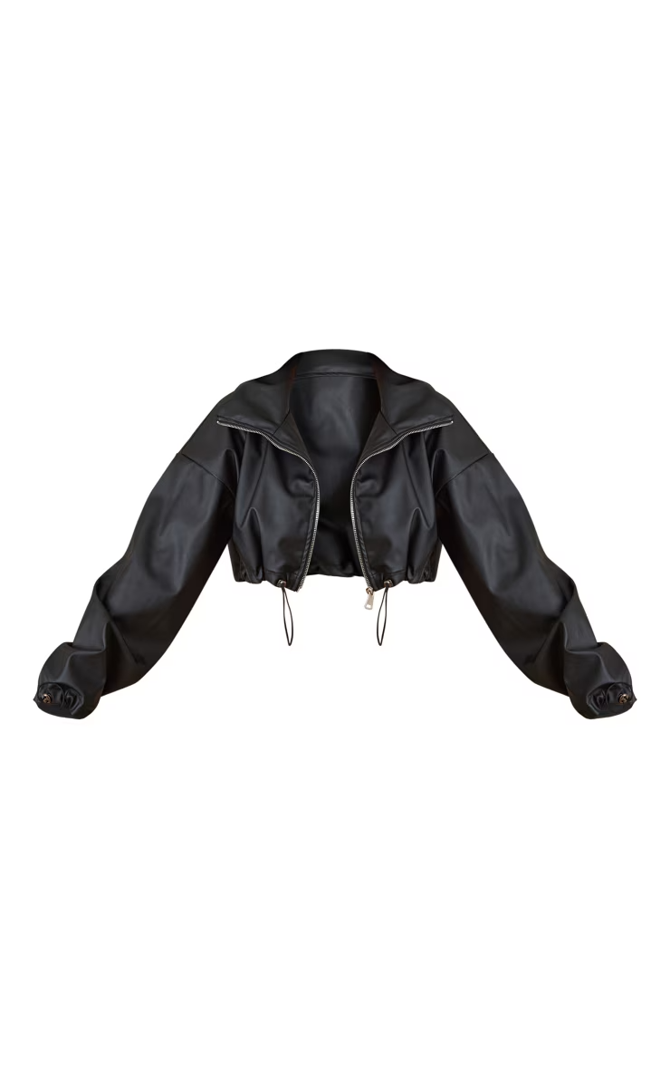 Pringe Edge Cropped Moto Jacket