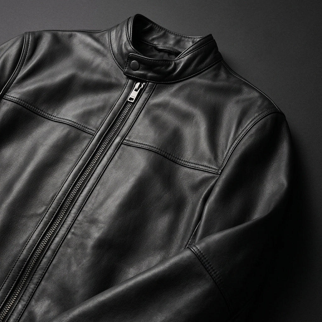 Noir Edge Leather Jacket