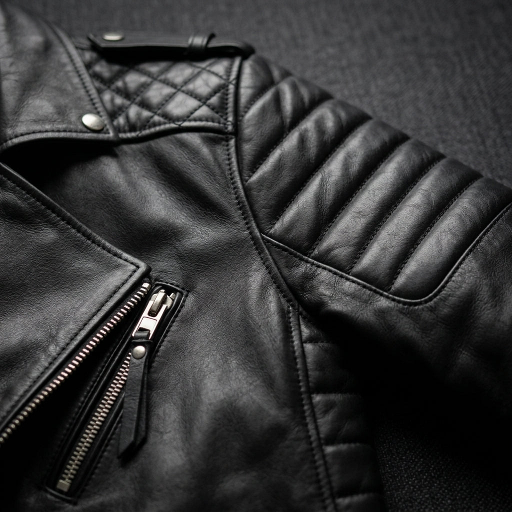 Urban Rider Quilted Biker Jacket