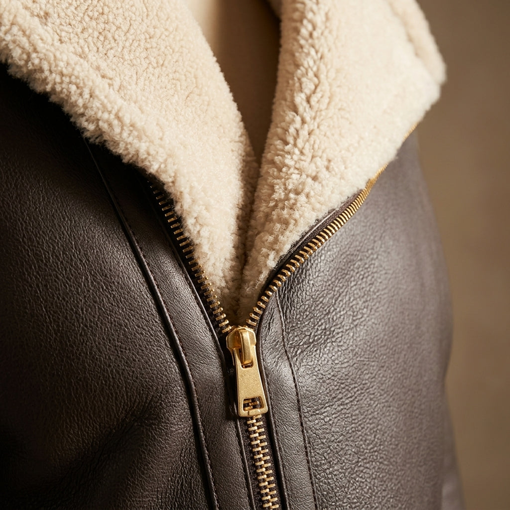 Heritage Shearling Leather Jacket