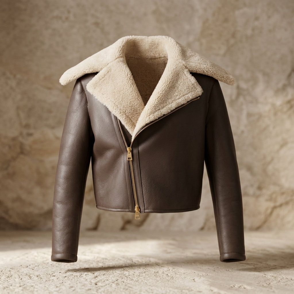 Heritage Shearling Leather Jacket