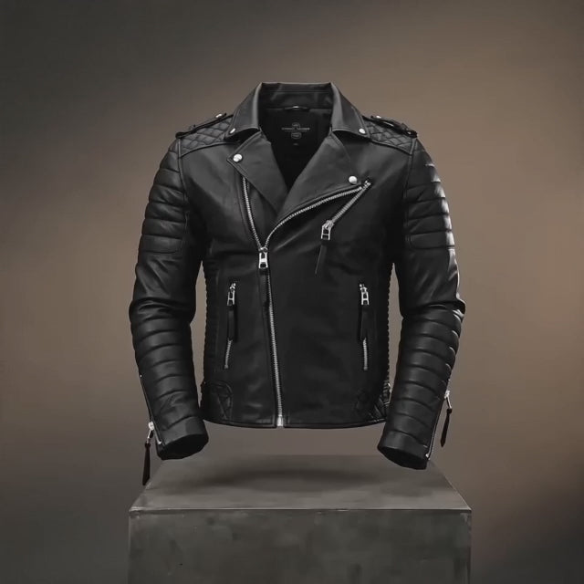 Urban Rider Quilted Biker Jacket