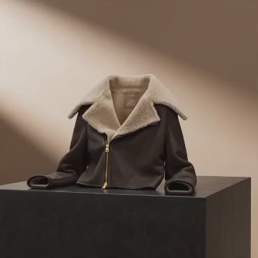 Heritage Shearling Leather Jacket