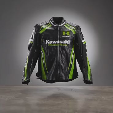 Kawasaki Racing Leather Jacket